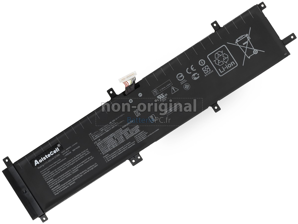 batterie pour Asus ProART STUDIOBook Pro 17 W700G1T