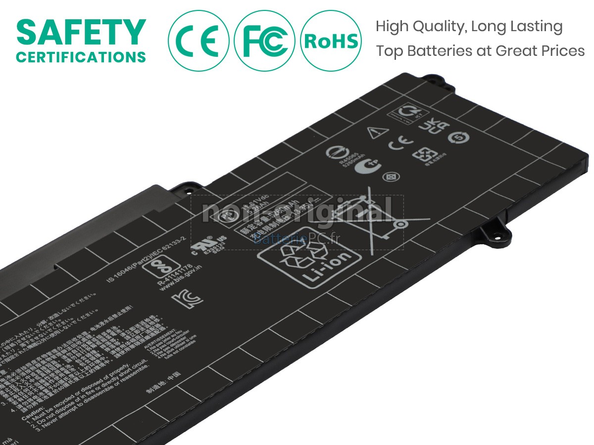 batterie pour Asus ZenBook 14 Flip OLED UP5401EA-KN024T-BE