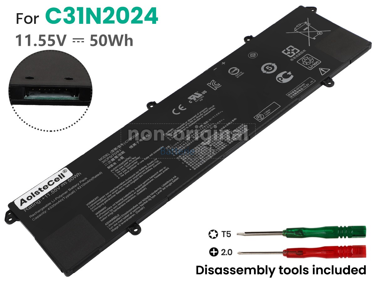batterie pour Asus VivoBook Pro 14 OLED M6400QC-KM016W