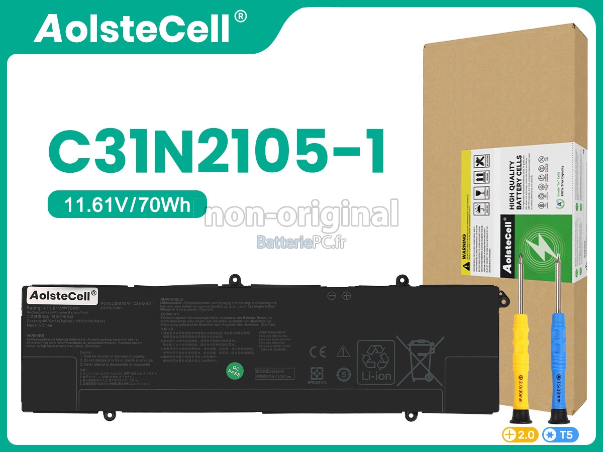 batterie pour Asus C31N2105-1