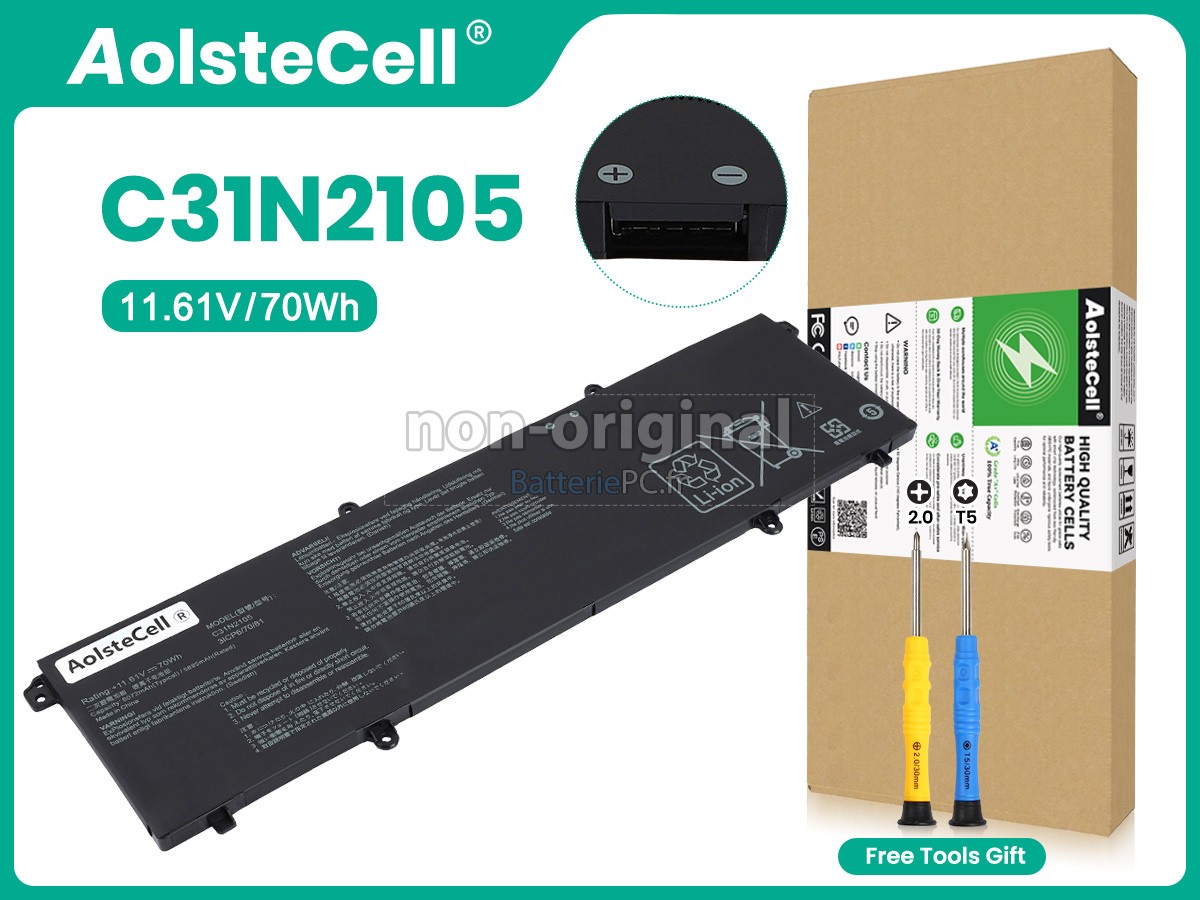 batterie pour Asus VivoBook F1605ZA-MB198W