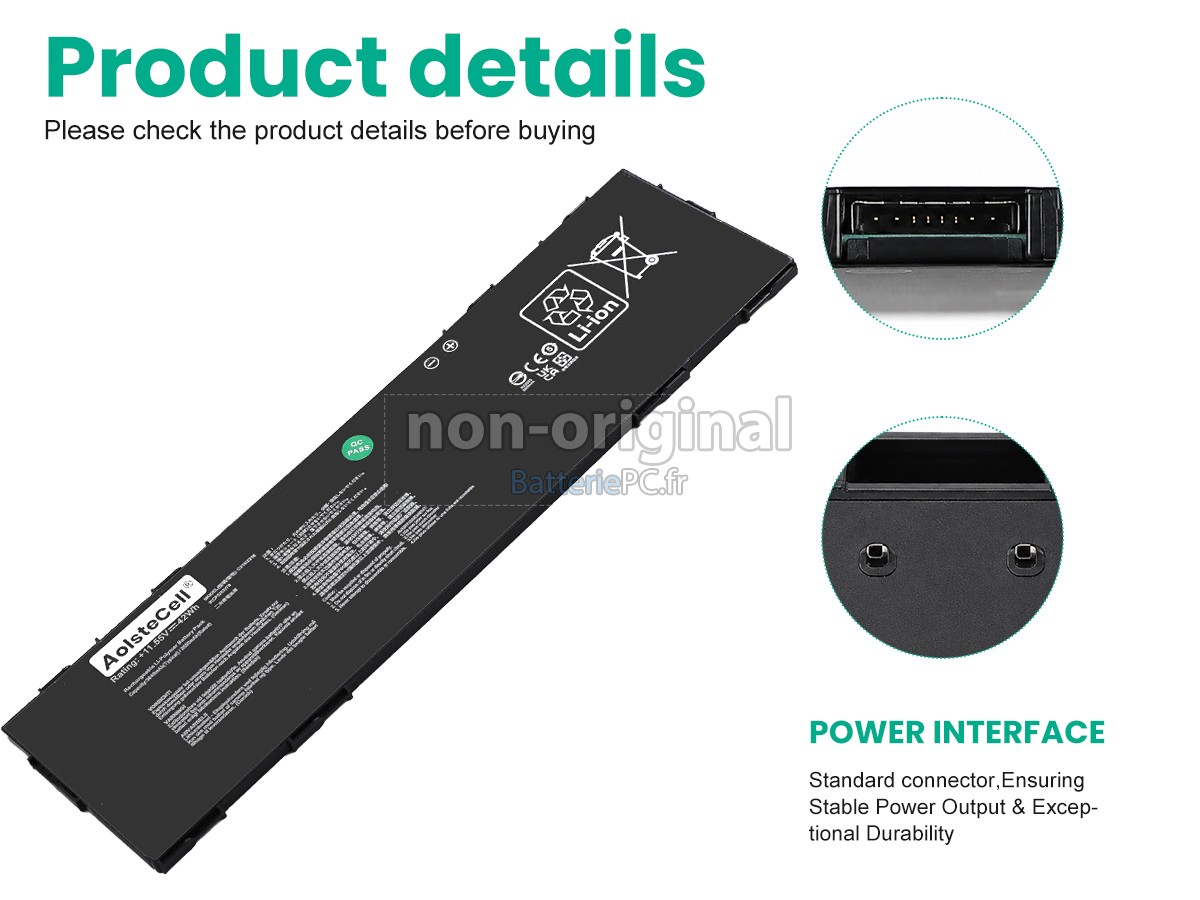 batterie pour Asus Chromebook CZ11 Flip CZ1104CM2A-YZ84T