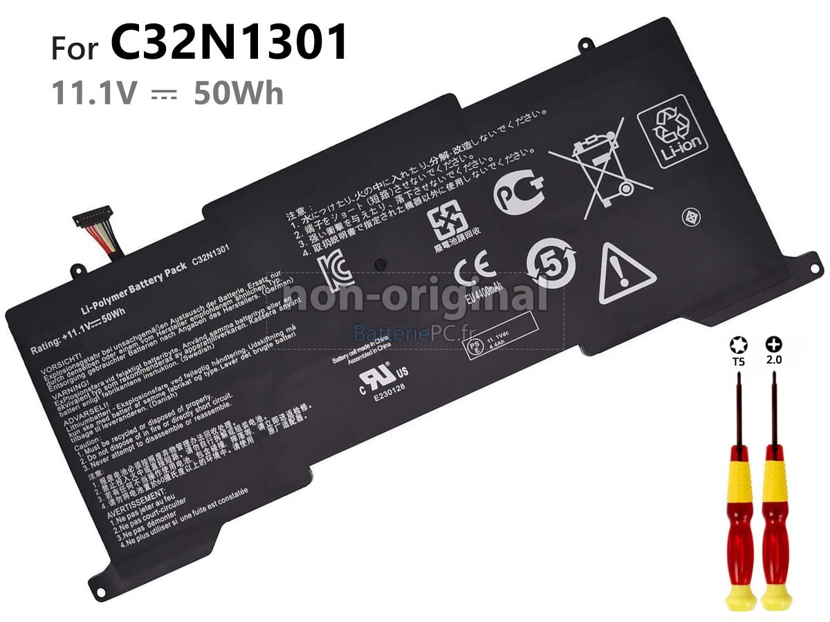 batterie pour Asus ZenBook UX31LA-DS71T