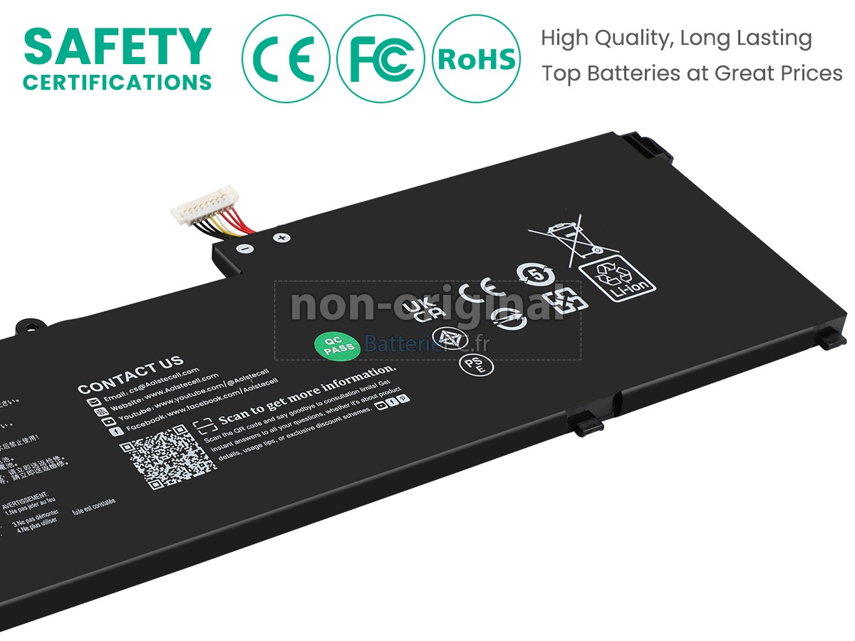 batterie pour Asus ZenBook Flip 15 OLED Q538EI