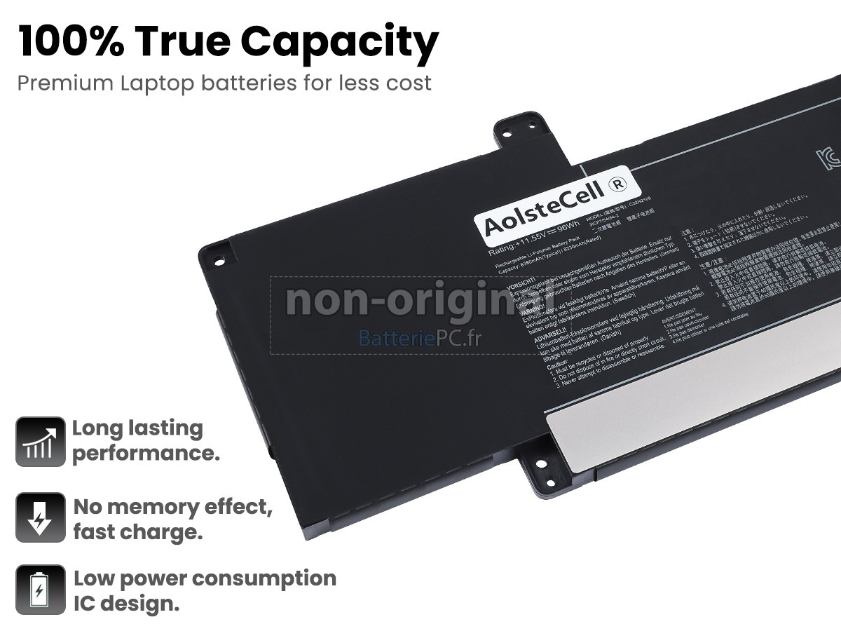 batterie pour Asus C32N2108