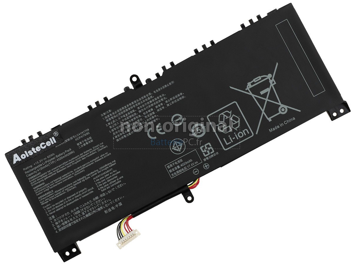 batterie pour Asus Rog STRIX GL503VS-EI042T