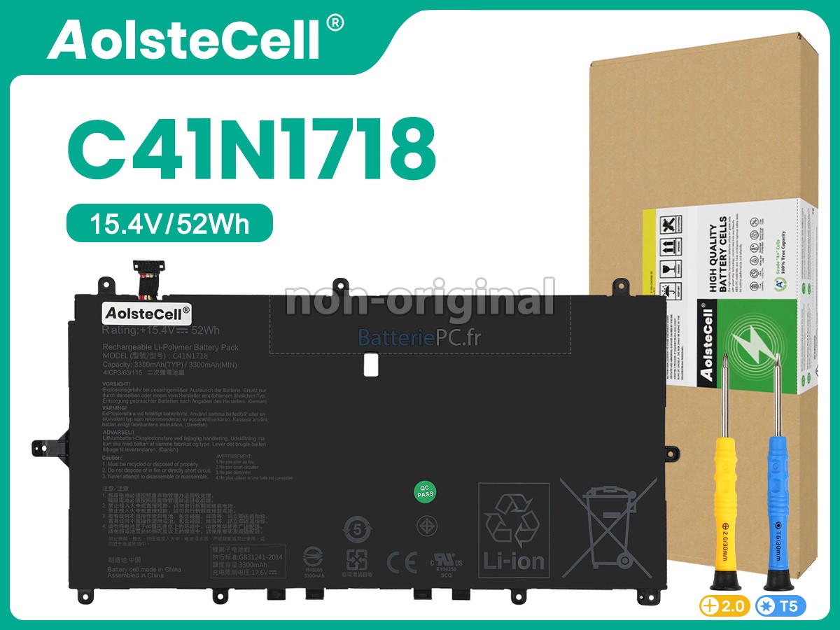 batterie pour Asus NOVAGO TP370QL-EL002T