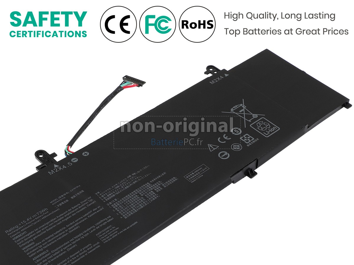 batterie pour Asus C41N1814