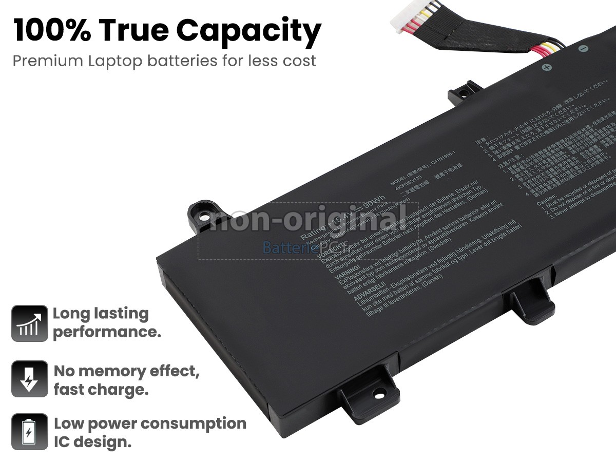 batterie pour Asus TUF GAMING A15 FA506II-BQ200T