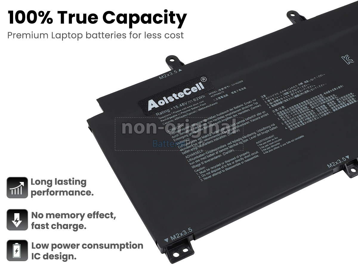 batterie pour Asus Rog FLOW X13 GV301RA