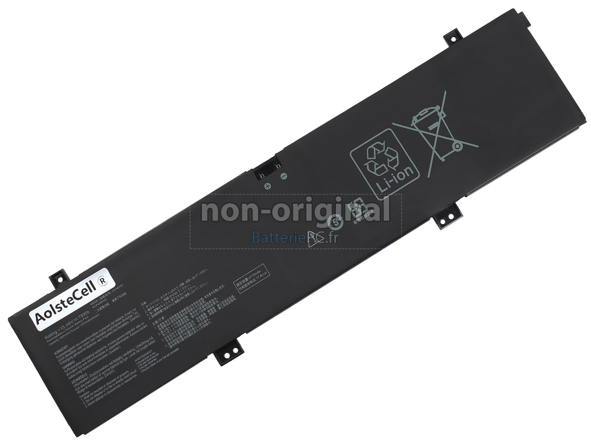 batterie pour Asus TUF DASH F15 TUF517ZR-AS71-CA
