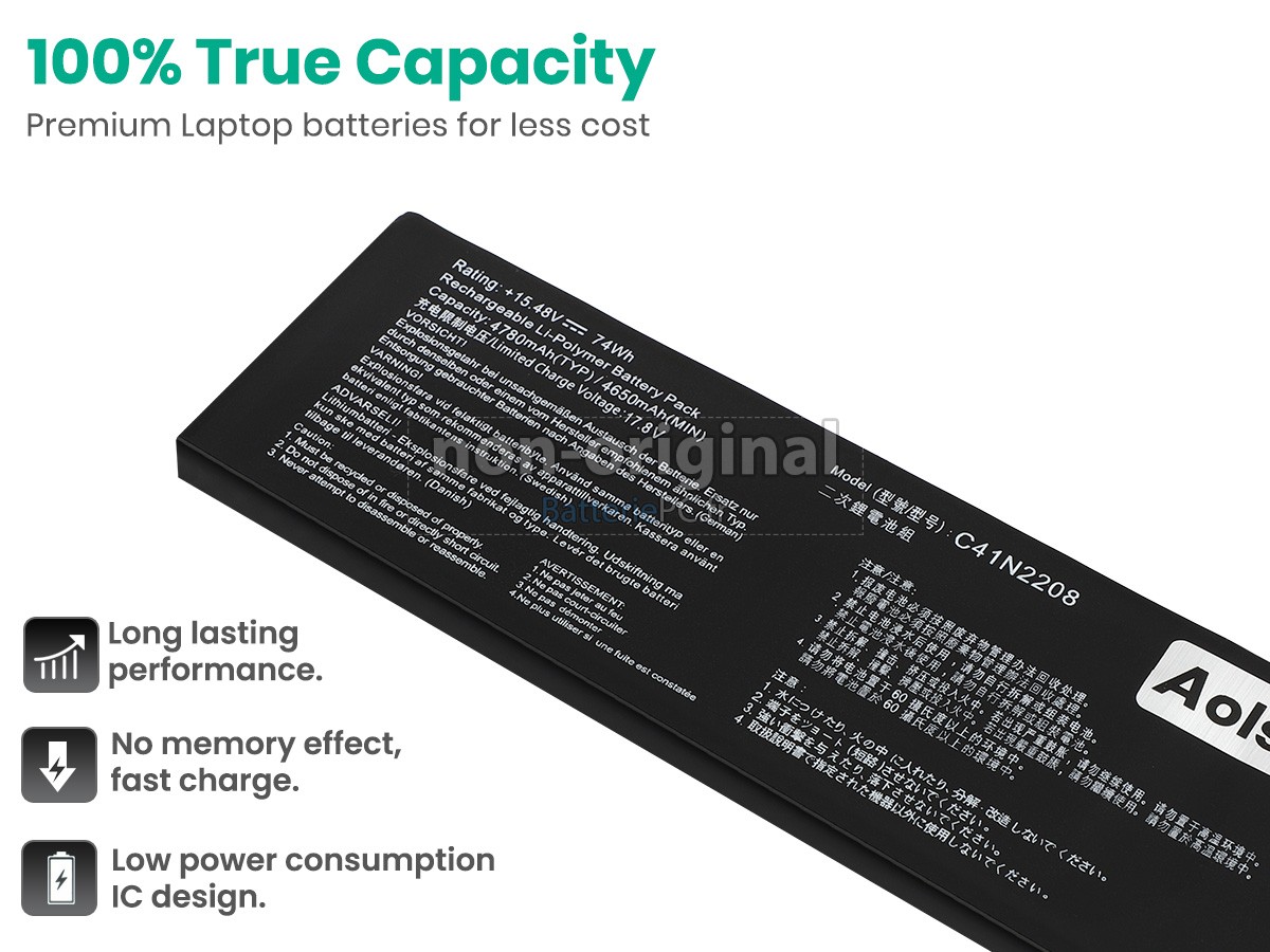 batterie pour Asus RC71L-NH019W