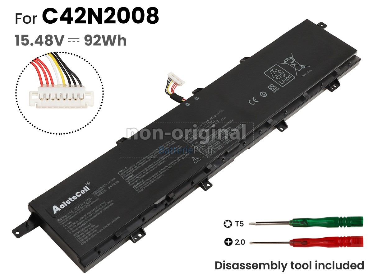 batterie pour Asus ZenBook Pro DUO 15 UX582LR-H2002R