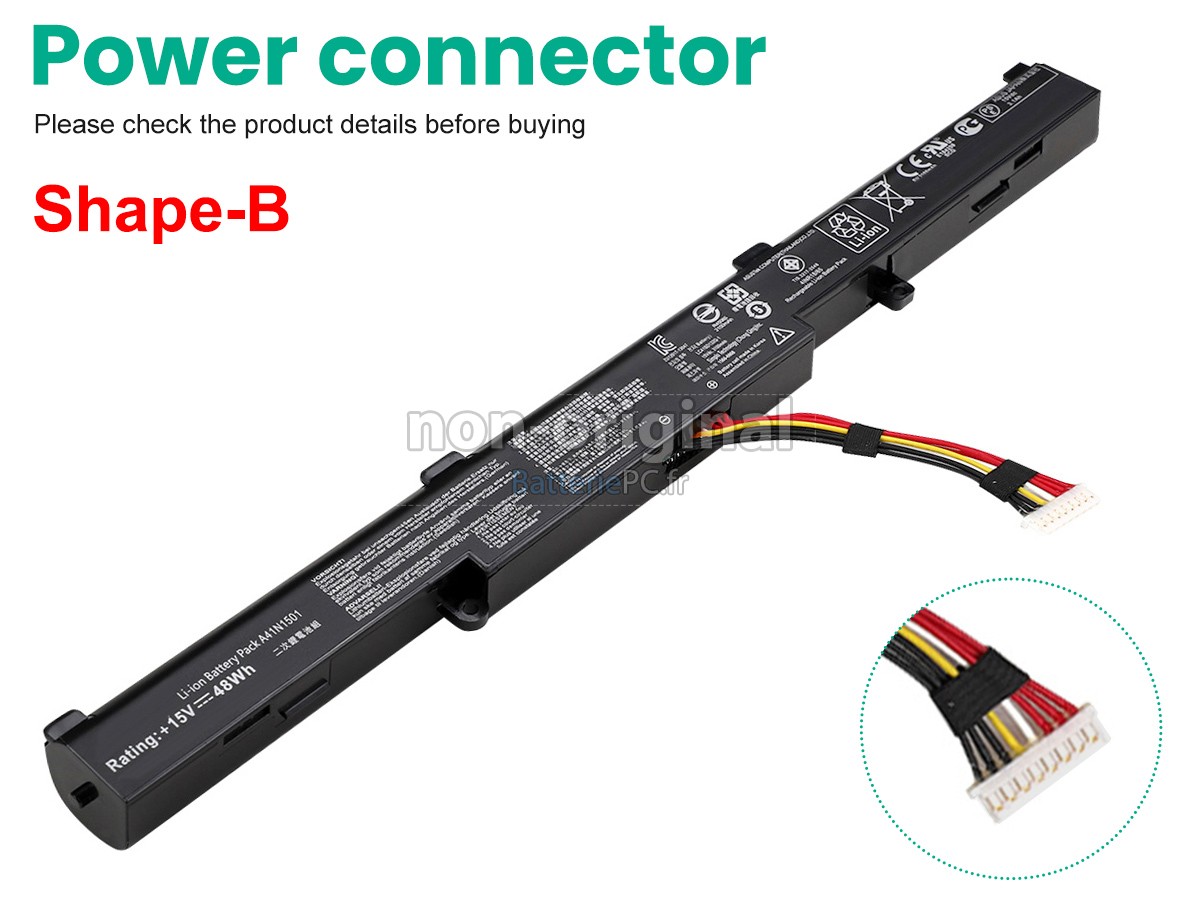 batterie pour Asus ZX50V