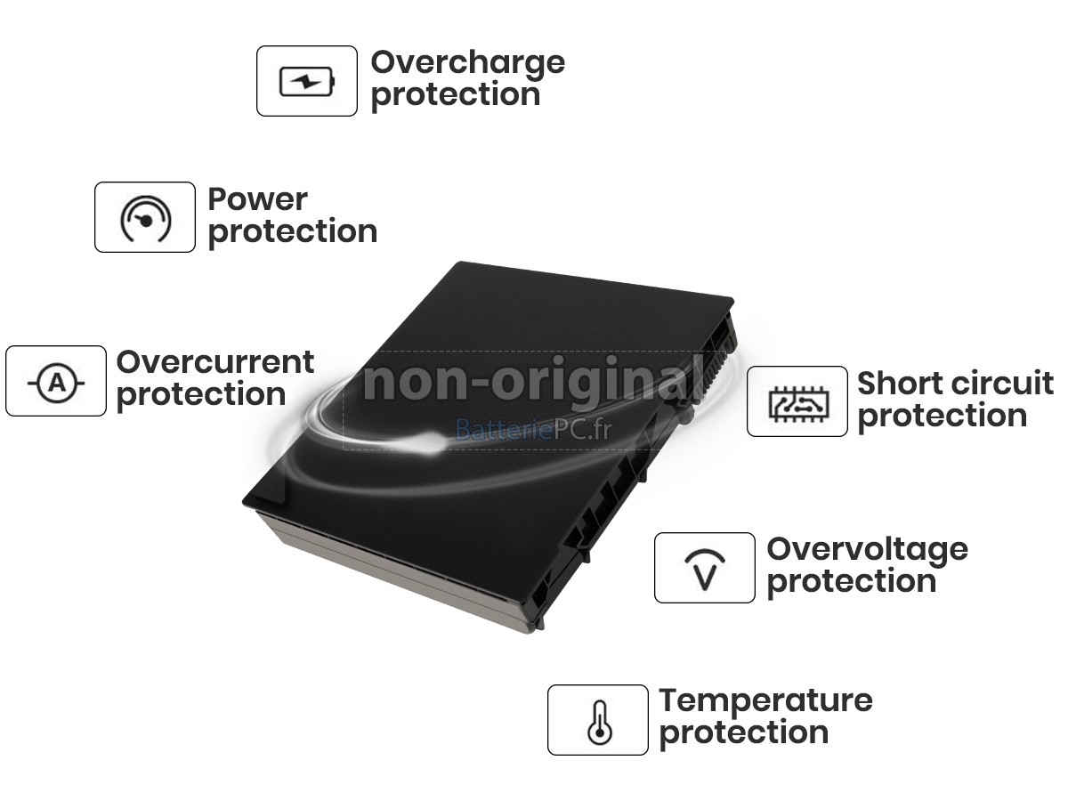 batterie pour Asus A42-G74
