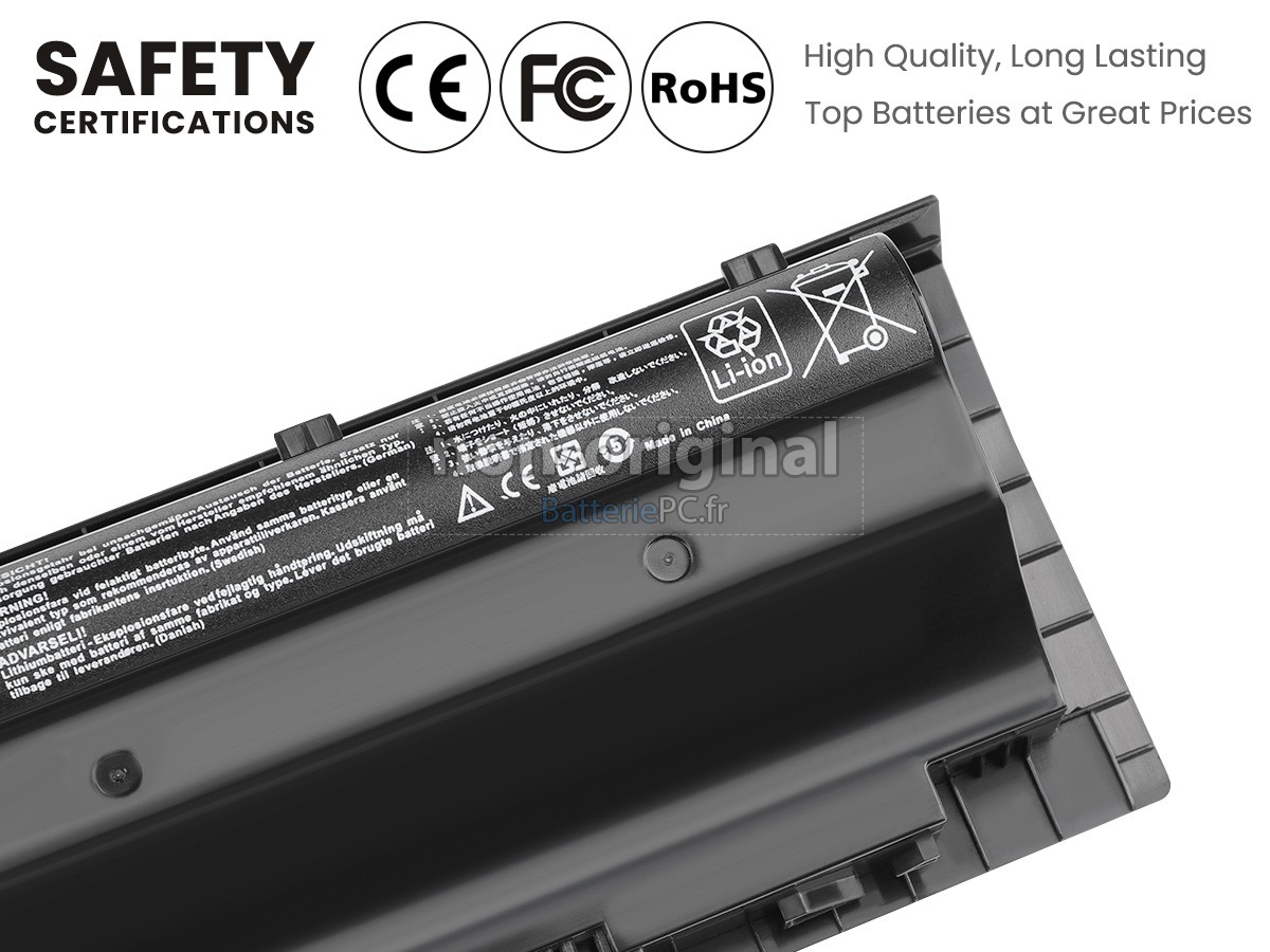 batterie pour Asus G75
