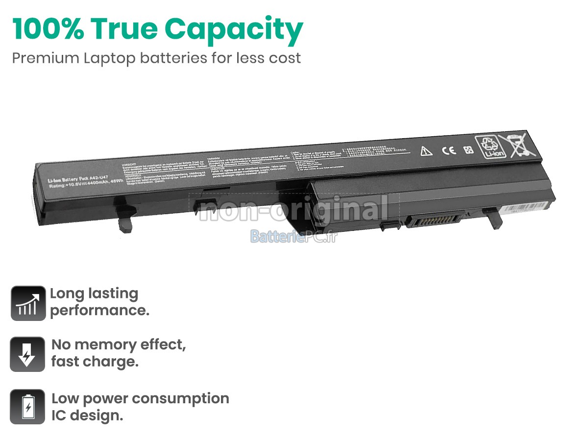 batterie pour Asus A42-U47