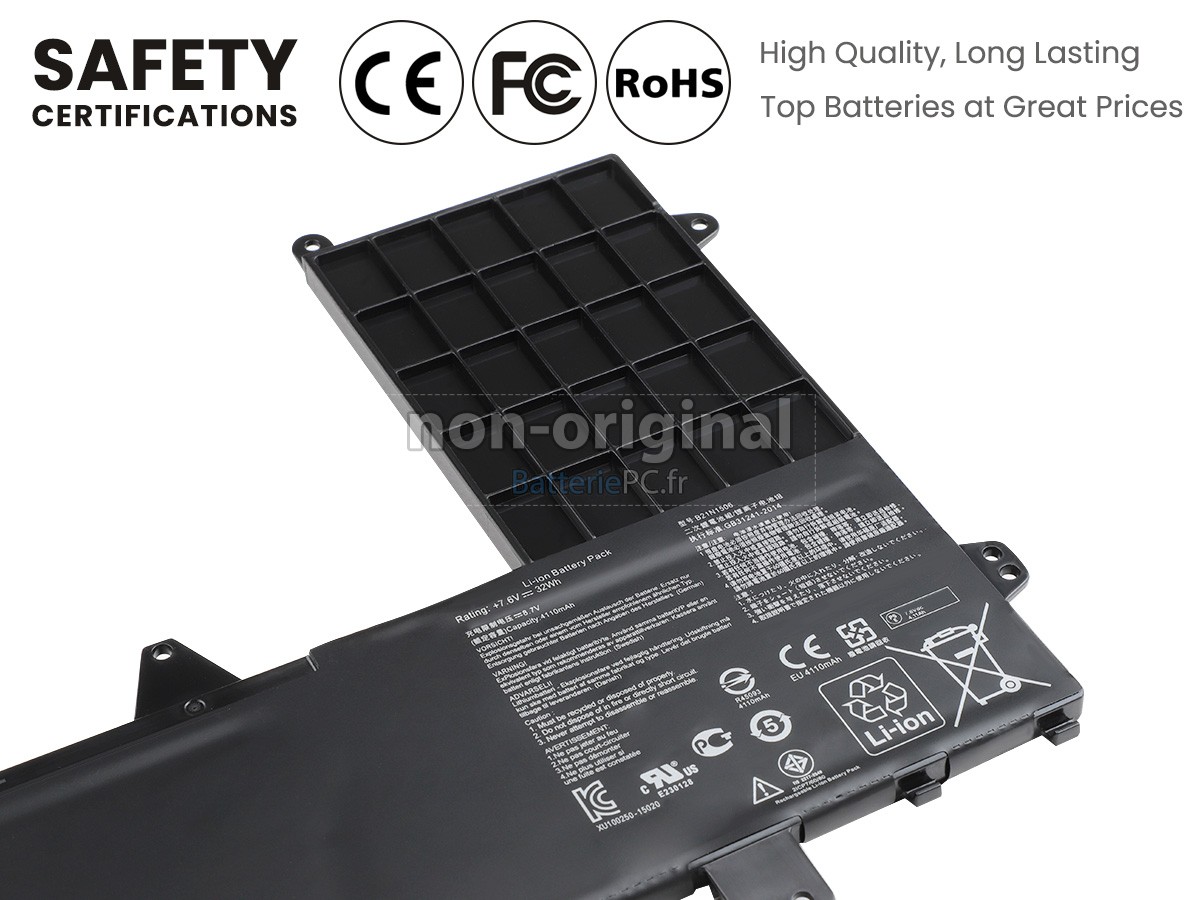 batterie pour Asus EeeBook E502NA