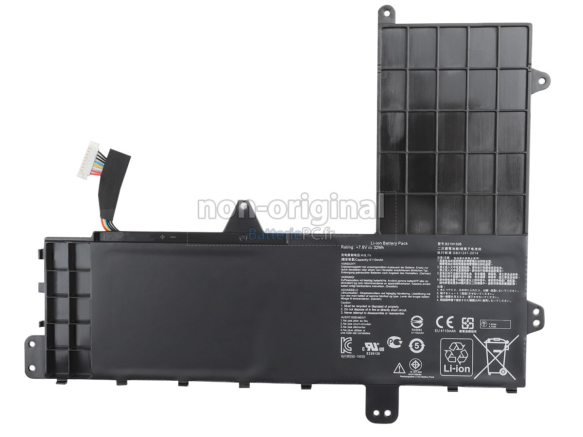 batterie pour Asus EeeBook E502NA