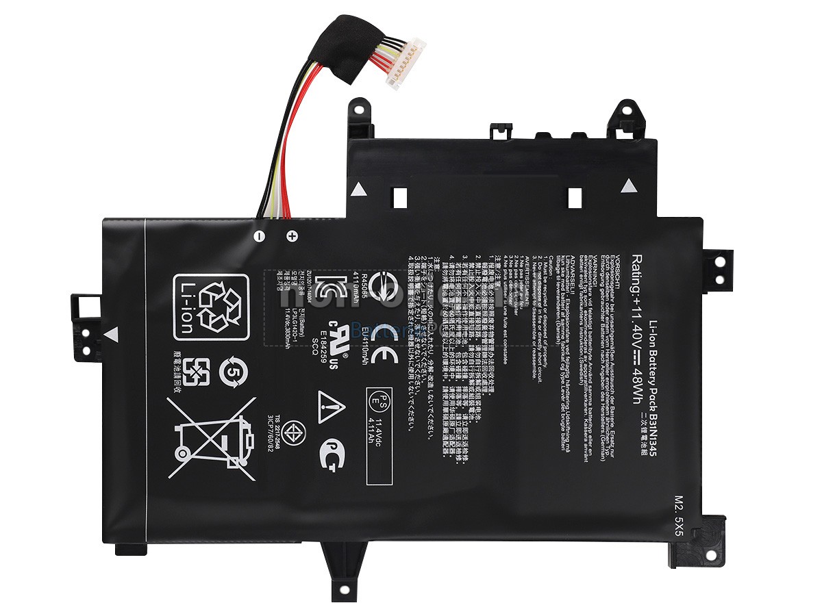 batterie pour Asus B31N1345