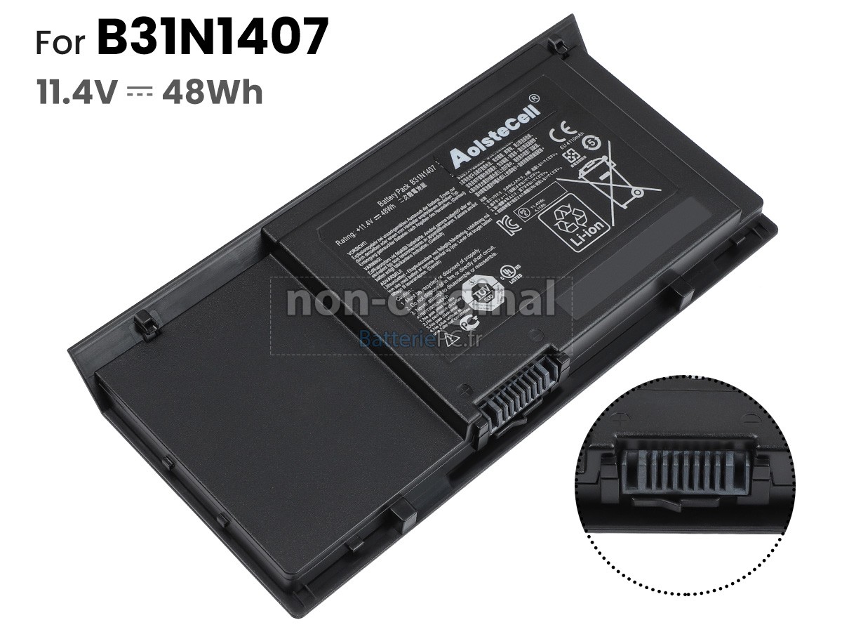 batterie pour Asus B31N1407