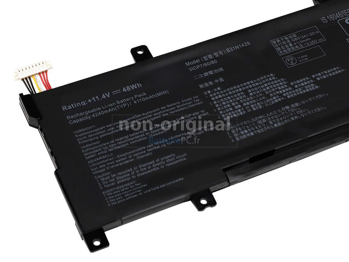 batterie pour Asus A501LB5200