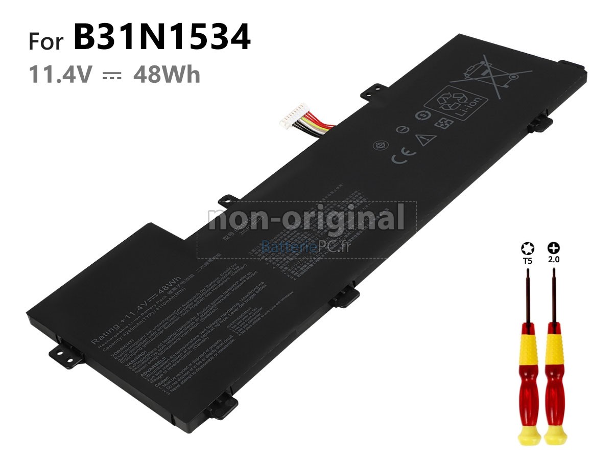 batterie pour Asus B31N1534