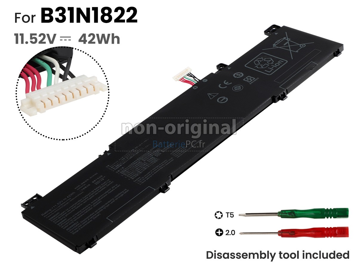 batterie pour Asus ZenBook Flip 14 UM462DA-AI037T