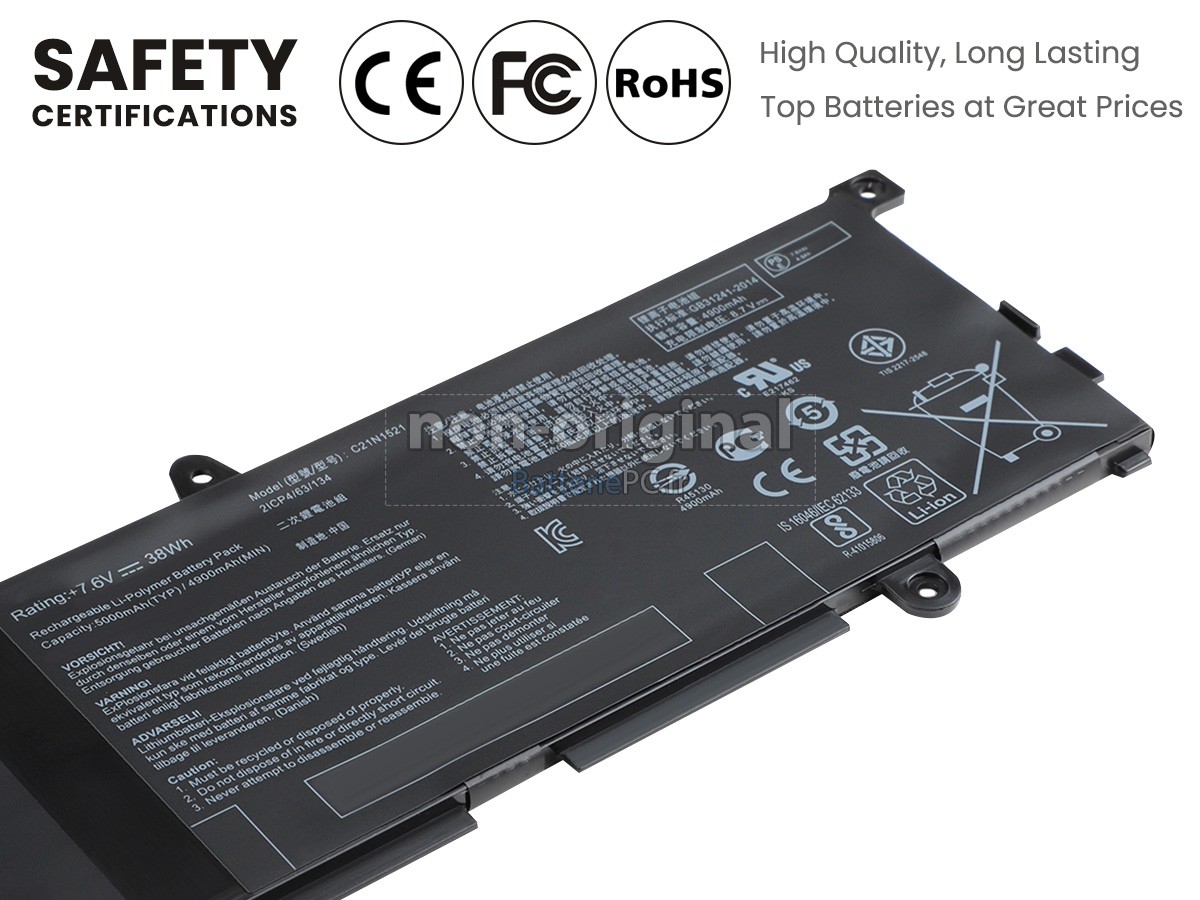 batterie pour Asus VivoBook E200HA-1A