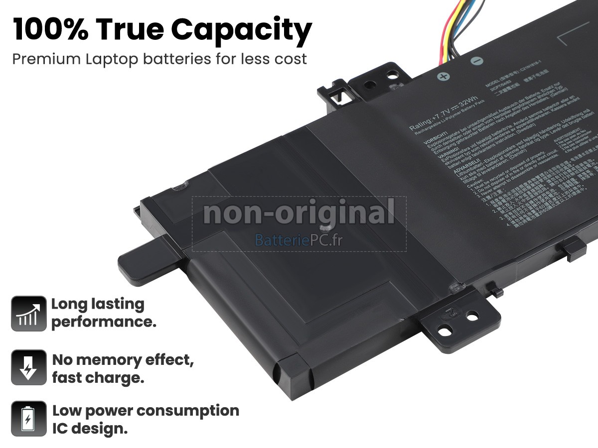 batterie pour Asus VivoBook 15 X515EA-BR1012