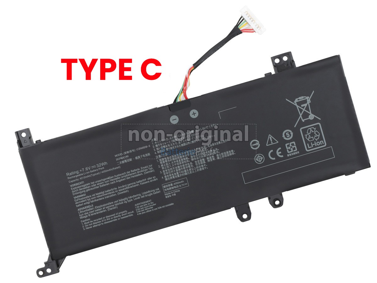 batterie pour Asus VivoBook 15 X515EA-BR1012