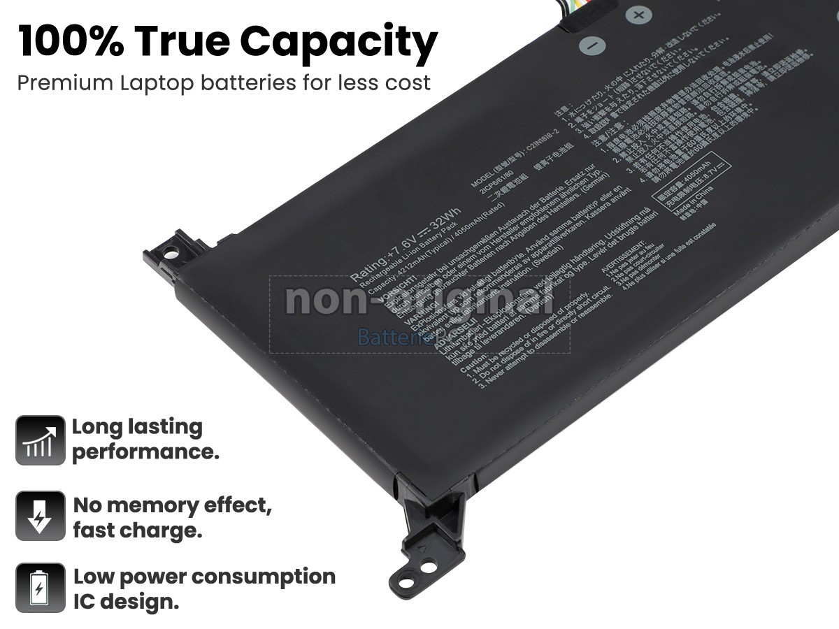 batterie pour Asus VivoBook 15 X515EA-BR1012