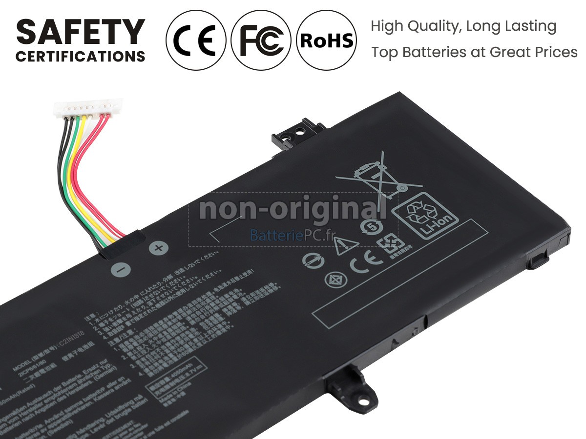 batterie pour Asus VivoBook 15 X515EA-BR1012
