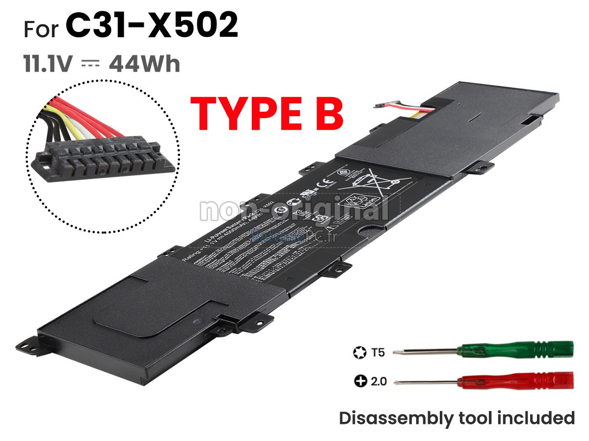 batterie pour Asus S500C