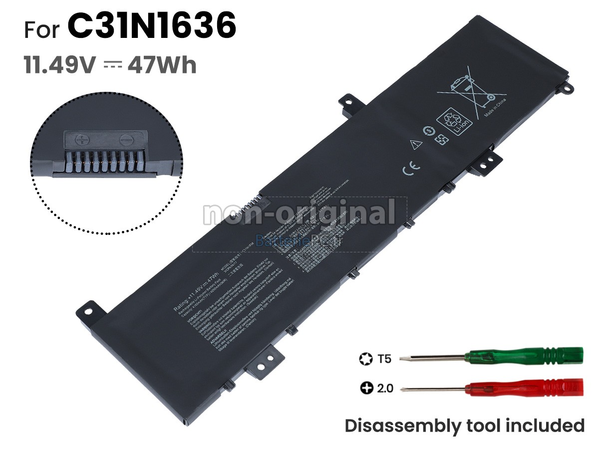 batterie pour Asus VivoBook Pro 15 N580GD-E4287T