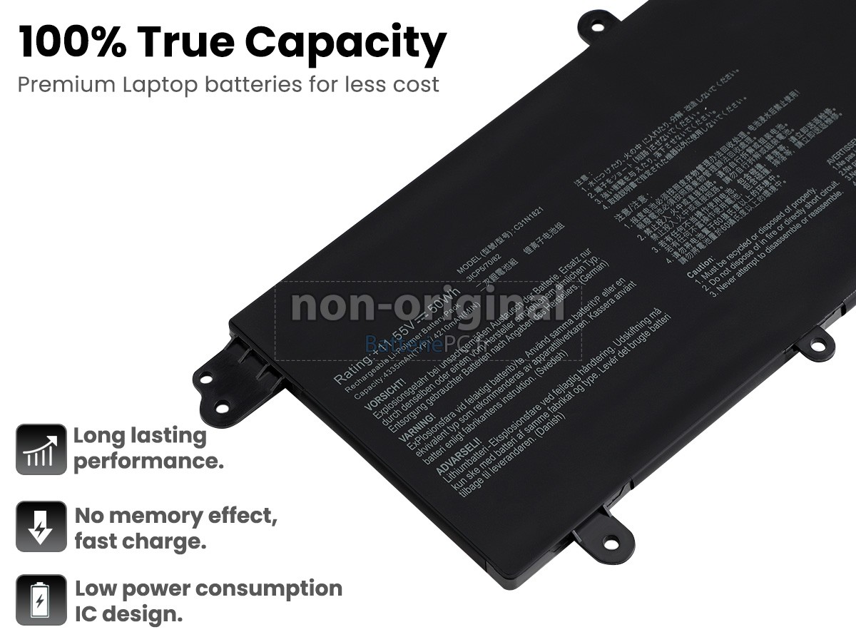 batterie pour Asus ZenBook S13 UX392FN
