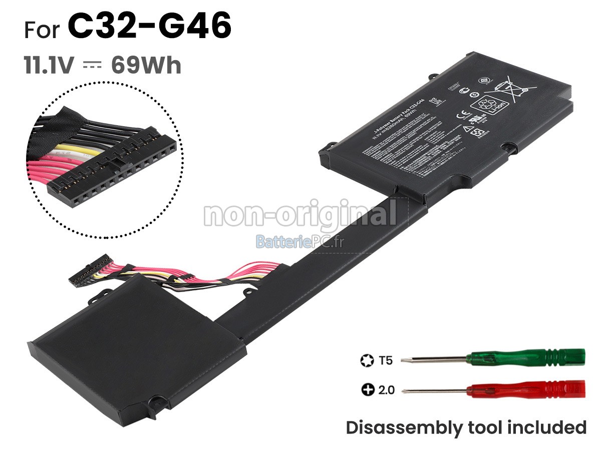 batterie pour Asus G46V