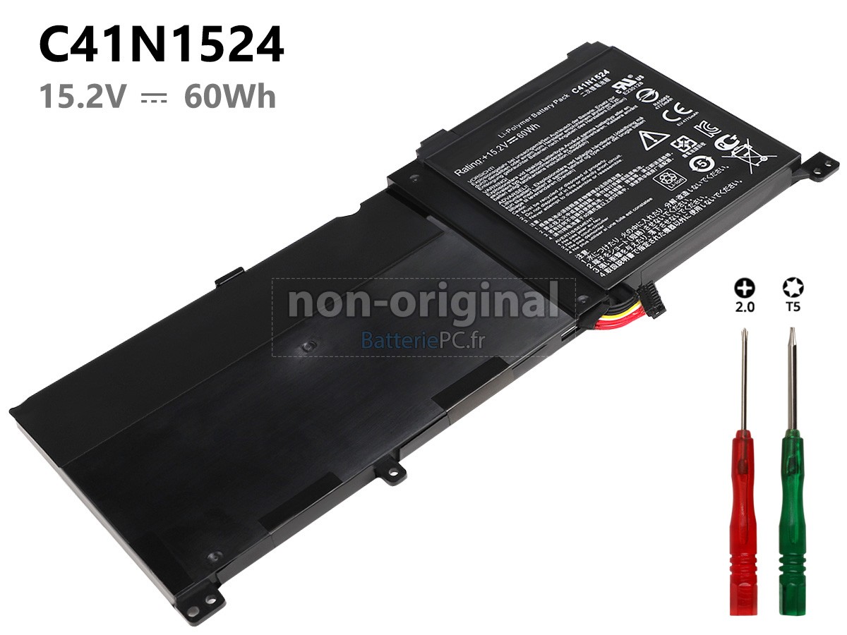 batterie pour Asus ZenBook Pro UX501VW-FY122T