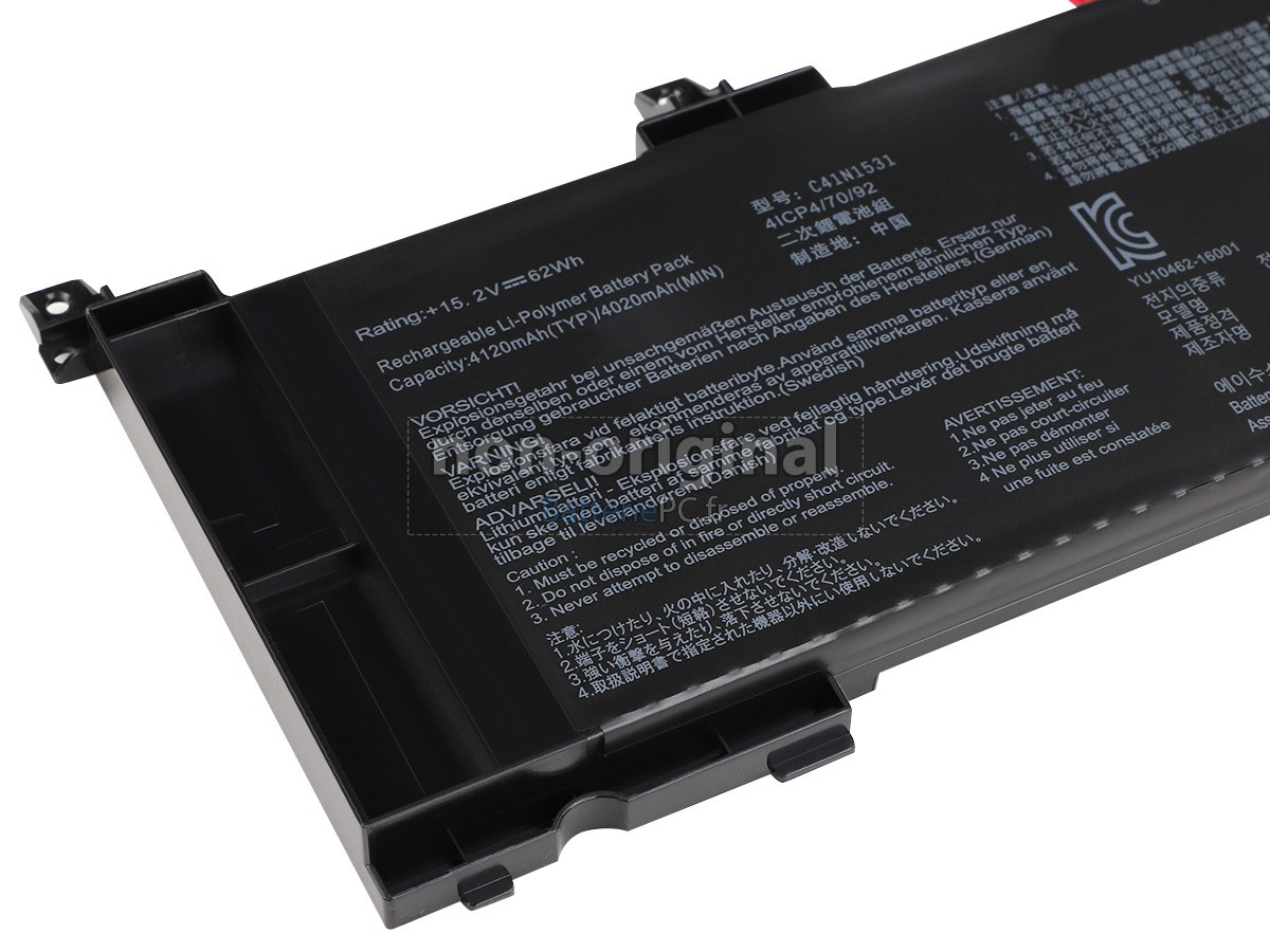 batterie pour Asus C41N1531