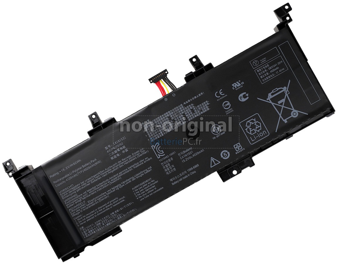 batterie pour Asus C41N1531