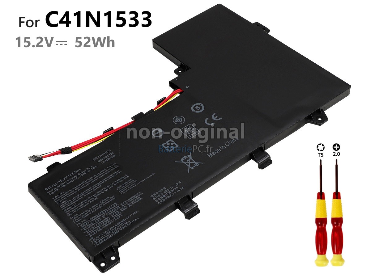 batterie pour Asus Q534UX-BHI7T18