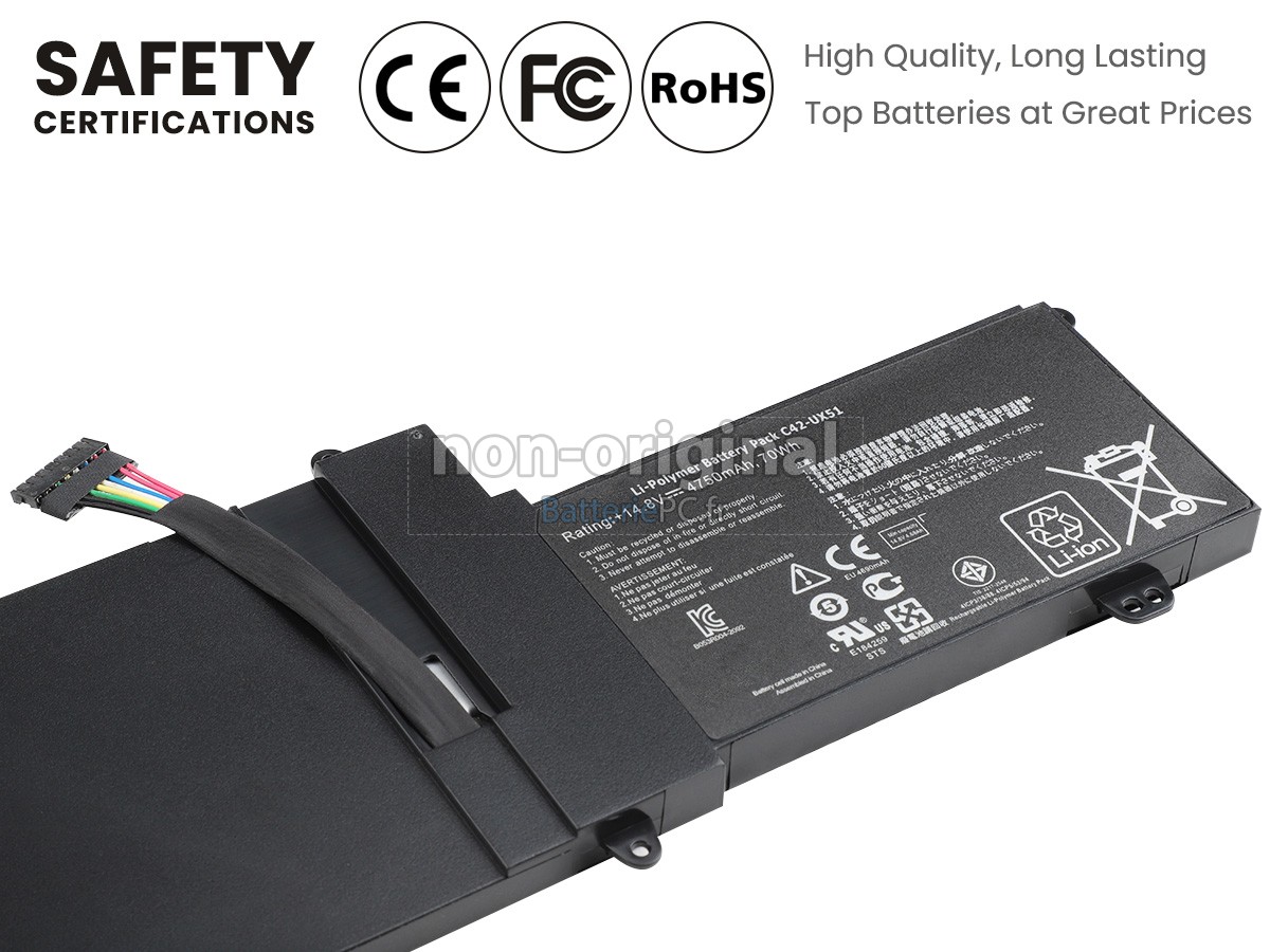 batterie pour Asus ZenBook UX51VZ-XH71