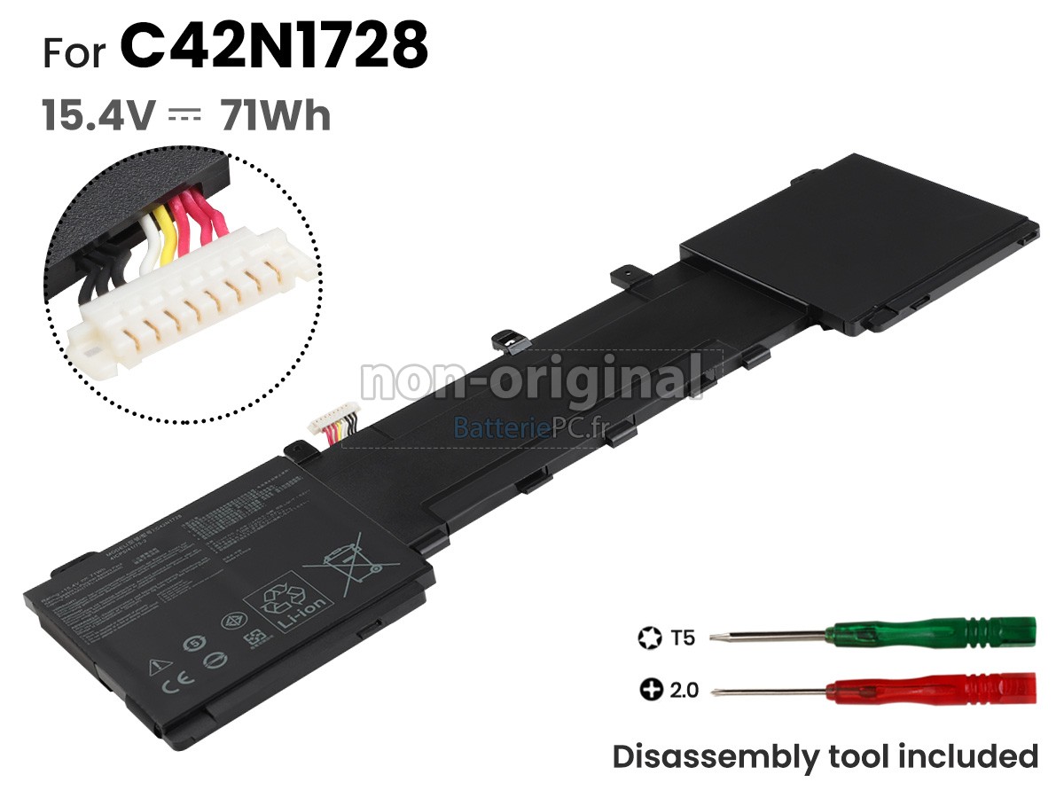 batterie pour Asus ZenBook Pro UX580GE-XB74T