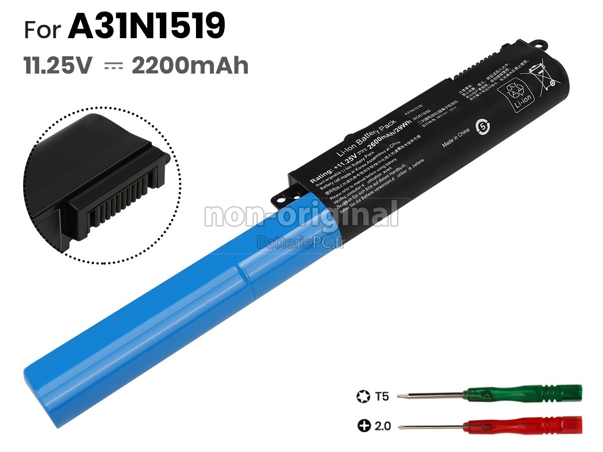 batterie pour Asus VivoBook X543MA