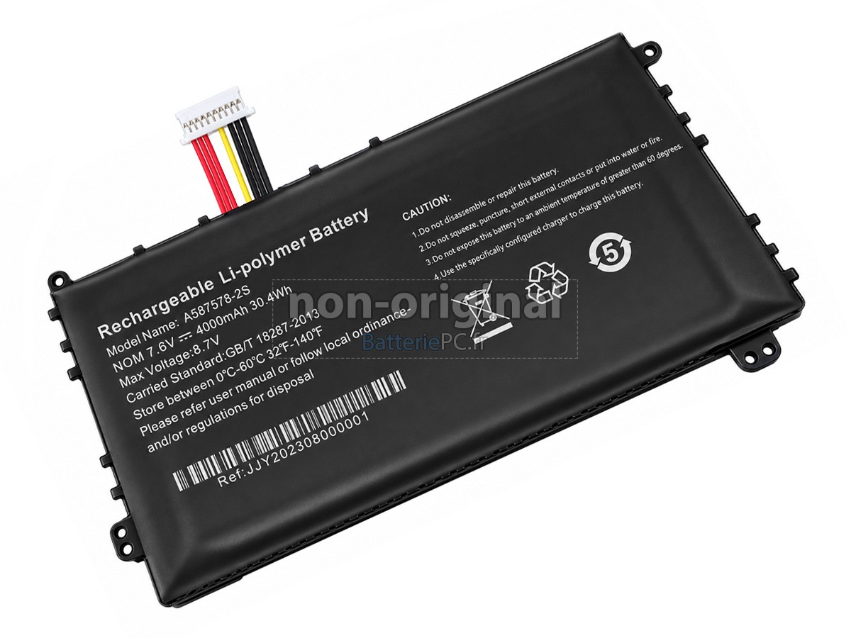 batterie pour AXIOO 587578
