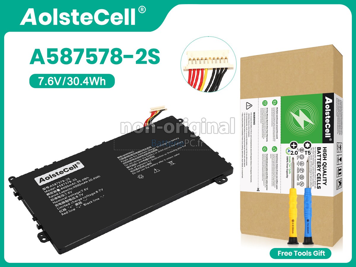 batterie pour AXIOO 587578