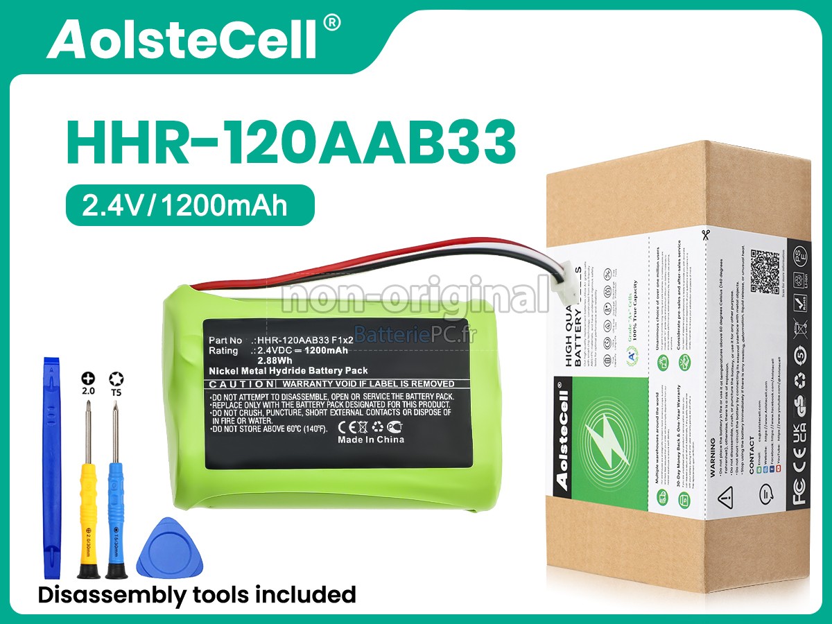 batterie pour Bang Olufsen HHR-120AAB33