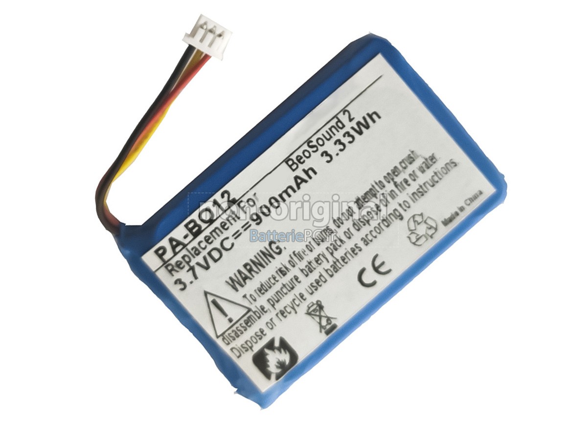 batterie pour Bang Olufsen BEOSOUND 2