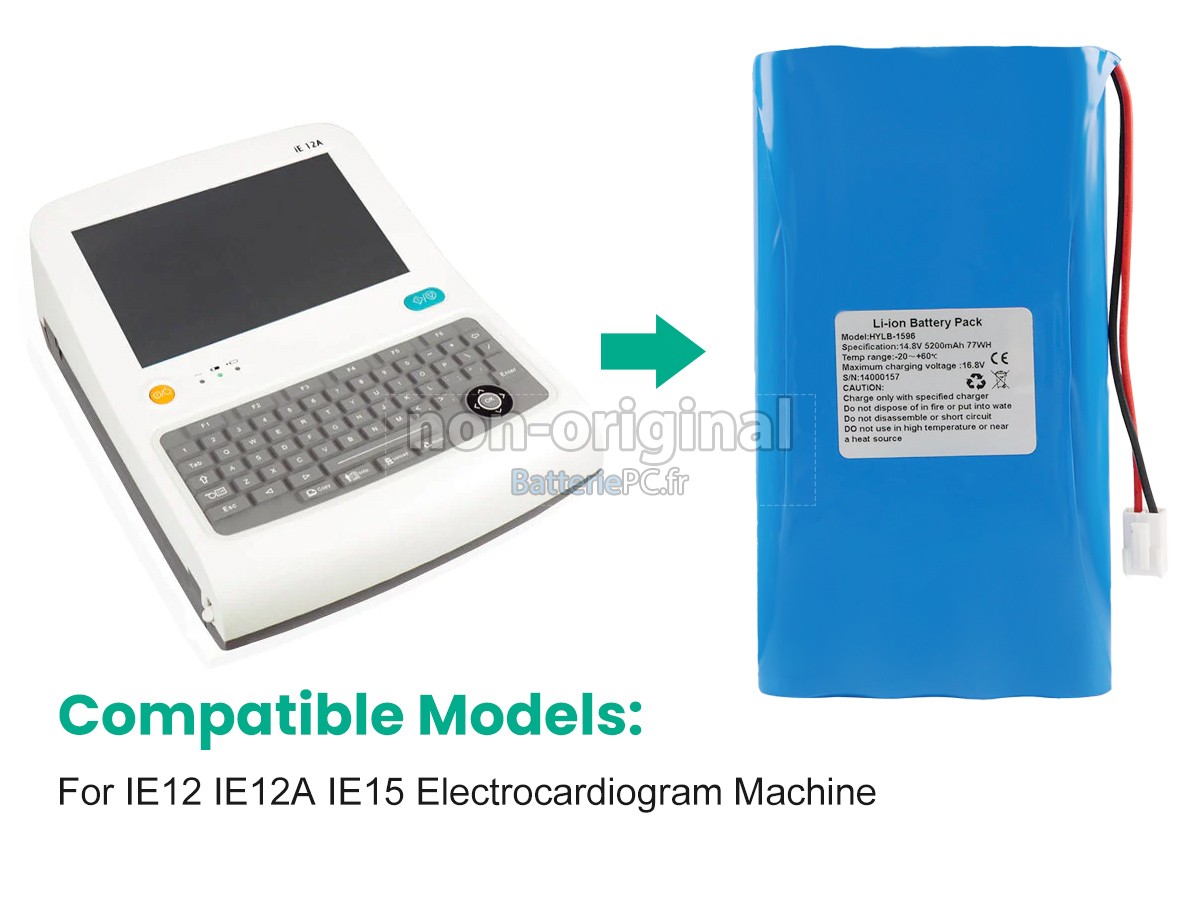 batterie pour Biocare HYLB-1596