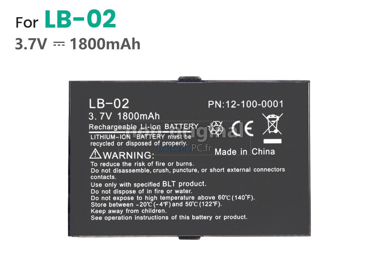batterie pour Biolight A2